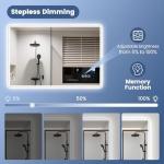 LED Bathroom Mirror with Bluetooth Speaker and Lights