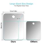 APHUIME Fogless Large Shower Mirror with Hook