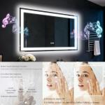Olyvren 48"x28" LED Bathroom Mirror with Bluetooth