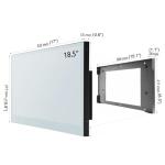 18.5" Touchscreen Smart Mirror TV with Android 11