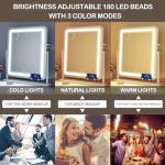 LED Vanity Mirror with Lights and Magnification