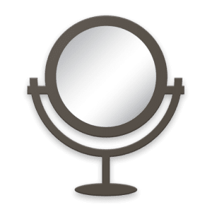 HD Makeup Mirror with LED Light for Beauty