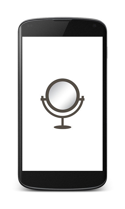 HD Makeup Mirror with LED Light for Beauty