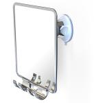 Fogless Shower Mirror with Removable Razor Holder