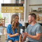 Fogless Shower Mirror with Removable Razor Holder