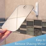 Fogless Hanging Shaving Mirror with Handheld Option