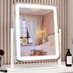ROLOVE LED Vanity Mirror with Touch Control Lights