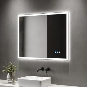 DeerValley 32" x 40" Smart LED Bathroom Mirror