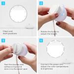 Hollywood Style LED Vanity Lights with Dimmable Bulbs