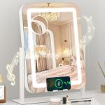 Dripex 5-in-1 Lighted Vanity Mirror with Speaker