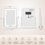 Dripex 5-in-1 Lighted Vanity Mirror with Speaker