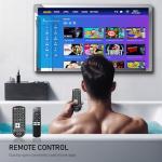 32-Inch Waterproof Smart Mirror TV with Voice Assistant