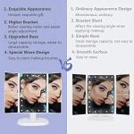 Lighted Trifold Vanity Makeup Mirror with Magnification