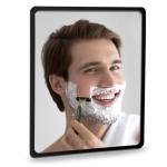 Fog-Free Shower Mirror with 3M Adhesive Black Frame
