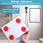 Fog-Free Shower Mirror with 3M Adhesive Black Frame