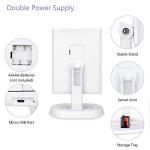 Lighted Trifold Vanity Makeup Mirror with Magnification