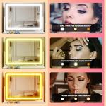 Lighted Hollywood Vanity Makeup Mirror with 10X Magnification