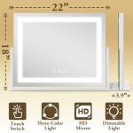 FENNIO LED Vanity Mirror with Touch Screen