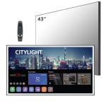 43-Inch 4K Smart Mirror TV for Bathroom