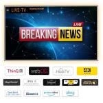 43-Inch 4K Smart Mirror TV for Bathroom