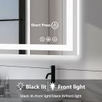 Smart LED Anti-Fog Bathroom Mirror with Lights