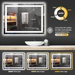 Hivone 40X30 LED Smart Bathroom Mirror