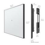 43-Inch 4K Smart Mirror TV for Bathroom