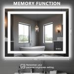 Smart LED Anti-Fog Bathroom Mirror with Lights