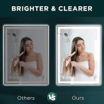 Dimmable LED Bathroom Mirror with Anti-Fog Feature