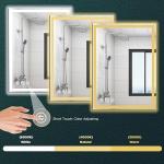 Dimmable LED Bathroom Mirror with Anti-Fog Feature
