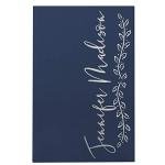 Custom Royal Blue Leather Journal - 12 Designs