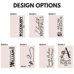 Custom Royal Blue Leather Journal - 12 Designs