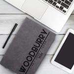 Custom Royal Blue Leather Journal - 12 Designs