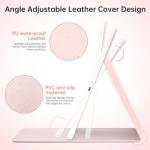 FUNTOTECH Large Rechargeable Travel Makeup Mirror with Lights