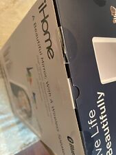 iHome Adjustable Vanity Mirror with Bluetooth and LED