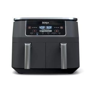 Ninja DZ201 Foodi 2-Basket Air Fryer, 8-Quart