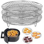 Stackable 8-Inch Air Fryer Racks - 3 Layers