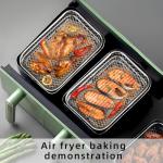 8-Inch Stainless Steel Stackable Air Fryer Rack