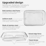 8-Inch Stainless Steel Stackable Air Fryer Rack
