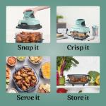 Ninja Crispi 4-in-1 Glass Air Fryer, 4QT
