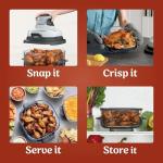 Ninja FN090 Crispi 3-in-1 Cooking System, 4QT