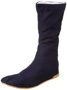 Ninja Tabi Boots with Rubber Outsole – Navy