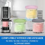 Ninja Creami Pints and Lids - 4 Pack Set