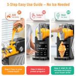 85oz Slushie and Ice Cream Machine with LED Display