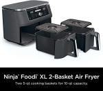 Ninja Foodi 10-qt. DualZone Air Fryer, Grey