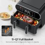 Ninja 11-Quart XL Air Fryer with Flex Basket