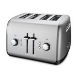 Ninja 4 Slice Toaster with Manual Lift, Silver