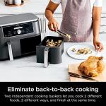 Ninja Foodi 10-qt. DualZone Air Fryer, Grey