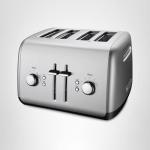 Ninja 4 Slice Toaster with Manual Lift, Silver