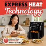 Gourmia 7 Qt Air Fryer with 12 Presets